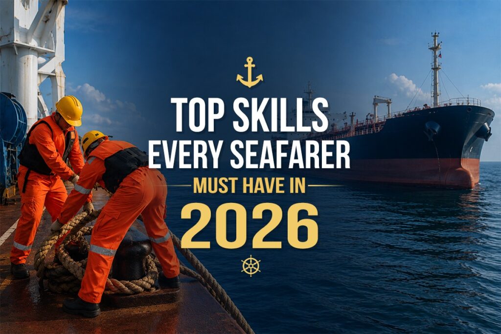Onboard Sea Farers working hard and displaying their skills on the ship
