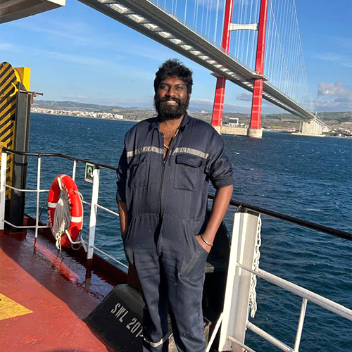 Rosary Thiraviam - MTM on M/V Allegra Rosary Thiraviam - MTM on M/V Allegra