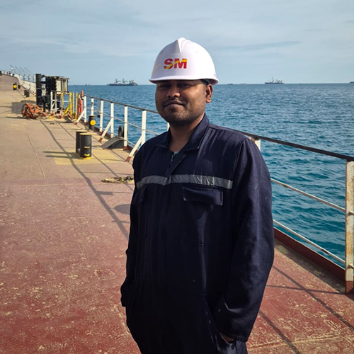 Ravindra Kumar - AB on M/V Allegra Ravindra Kumar - AB on M/V Allegra