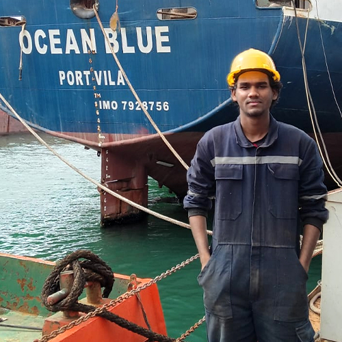 SANJAY VINSALAN SANJAY VINSALAN - OS on M/V Ocean Blue