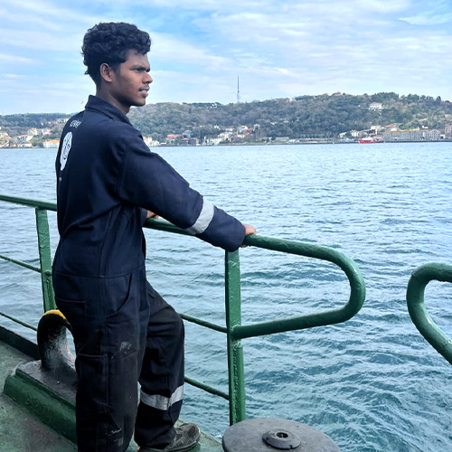 Santosh Selvamani - OS on M/V GITO Santosh Selvamani - OS on M/V GITO
