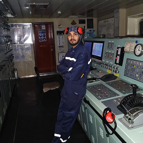 Selvaraja Selladurai - 4th Engineer on MV Arina A Selvaraja Selladurai - 4th Engineer on MV Arina A