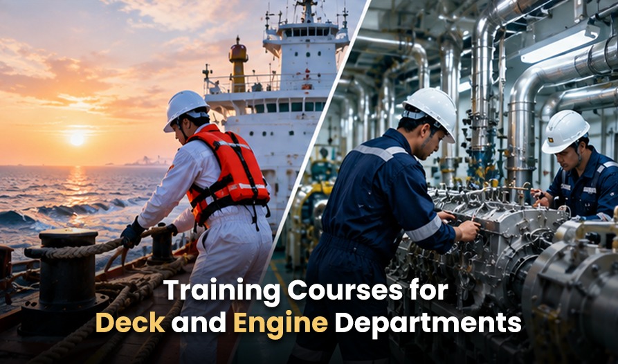 Deck and Engine department courses