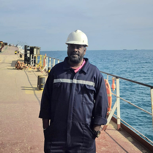 Antony Vinesh - AB on M/V Allegra Antony Vinesh - AB on M/V Allegra
